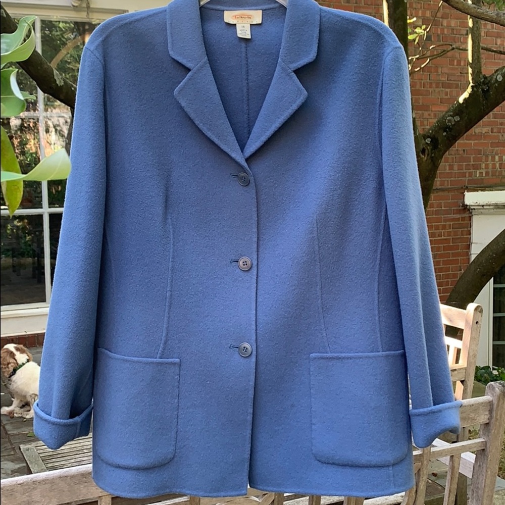 Talbots Boiled Wool Jacket